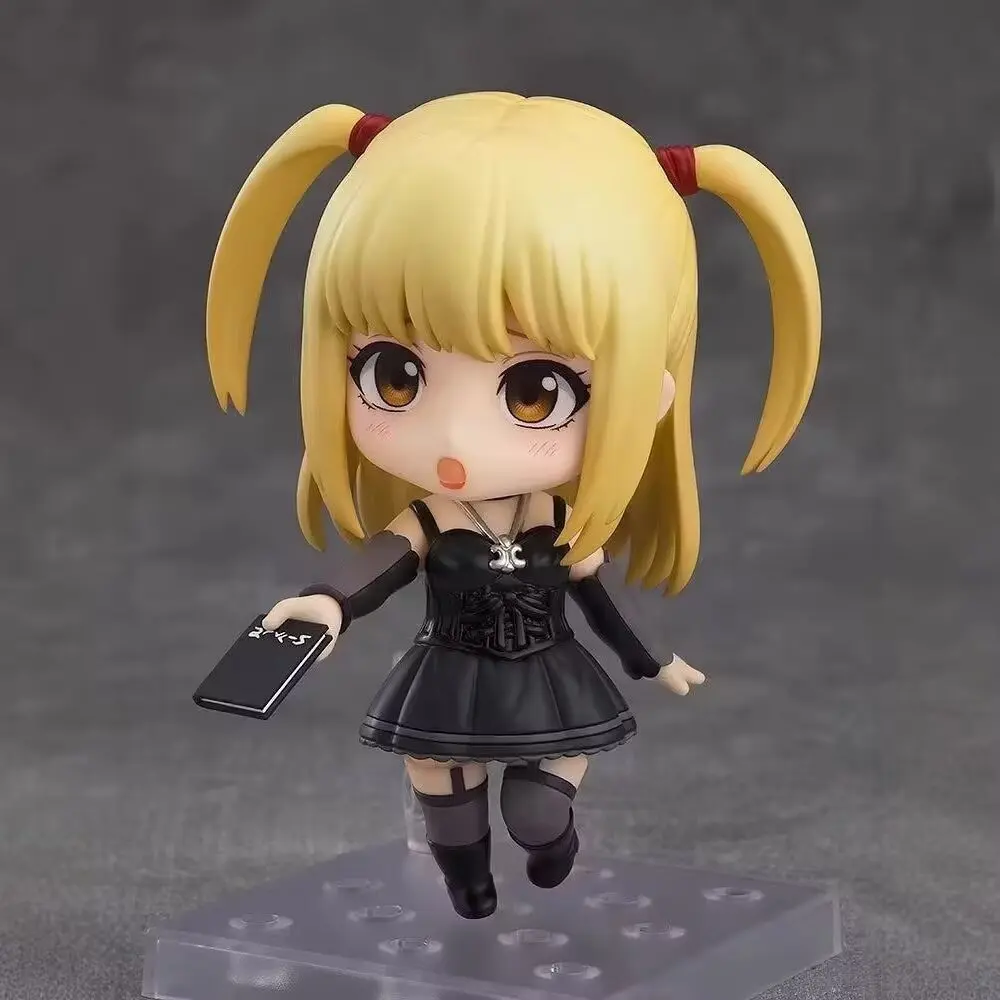 Death Note Misa Amane Q Version Clay Figure, Poseable Face Change Action Figure, Anime Collectible Ornament, Handmade Doll, Figurine