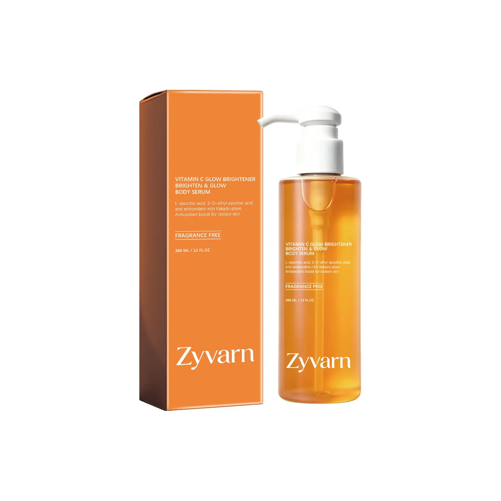 Zyvarn Vitamin C Toner Serum Brightening Even Skin Tone Lightweight Fast Absorb Facial Essence