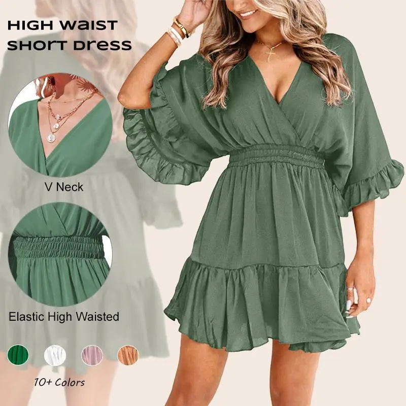 cute short loose dresses short loose prom dresses A-line Off-the-shoulder Sparkly Cute Homecoming Dress Short Prom Dress SELINADRESS