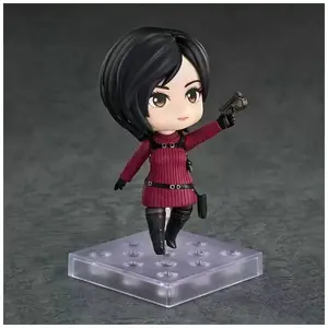 2026 hot itemNendoroid 2761 Ada Wong Resident Evil 4 Articulated Action Figure Interchangeable Faces Collectible Game Peripheral Model Toy