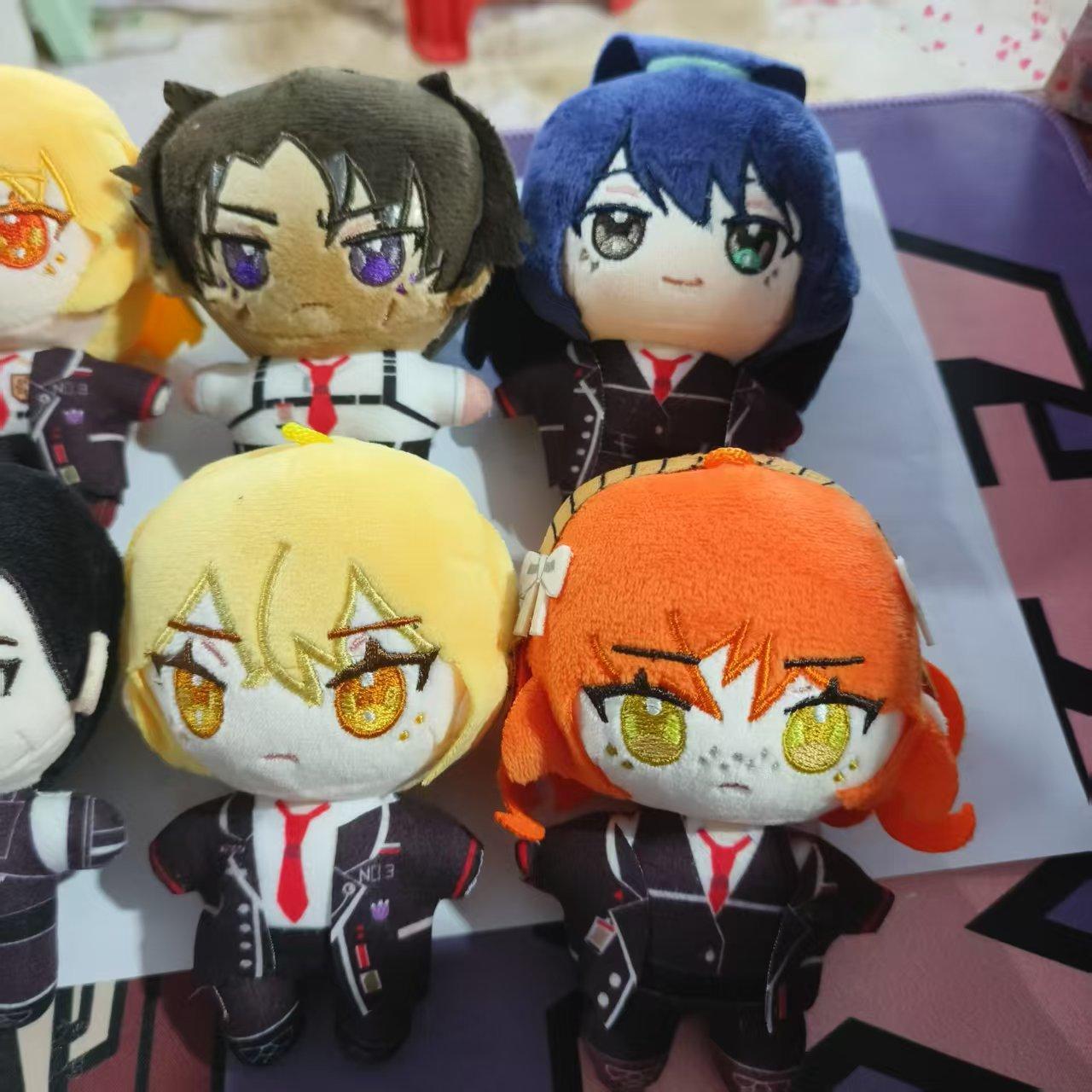 10cm Anime Limbus Company Plush Toys Cotton Plushie Doll Ishmael Dante Faust Don Quixote Palm Cartoon Stuffed Peripherials Gifts