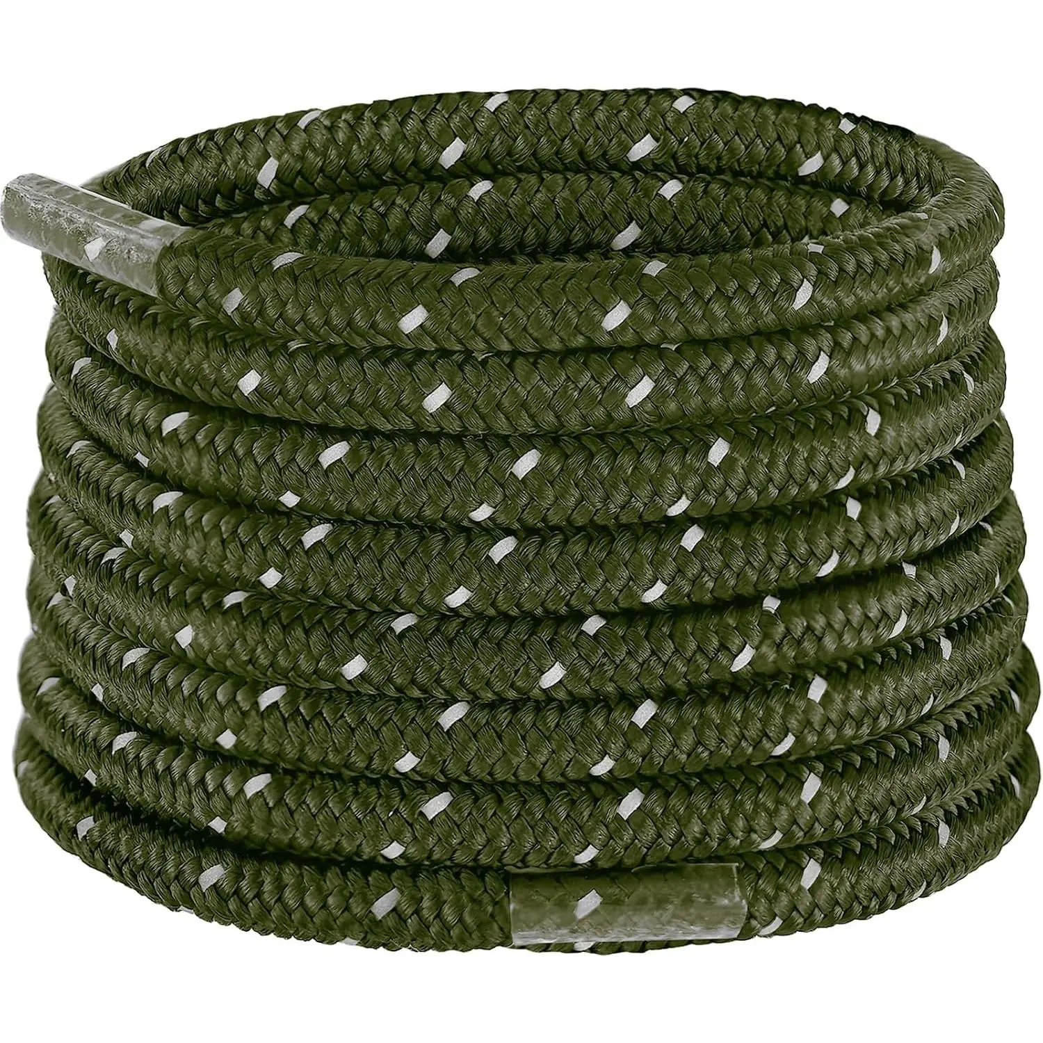 Reflective 550 Paracord Shoelaces - 7-Strand Core Heavy Duty Shoe Laces for Outdoor Hiking, Running & Work Boots