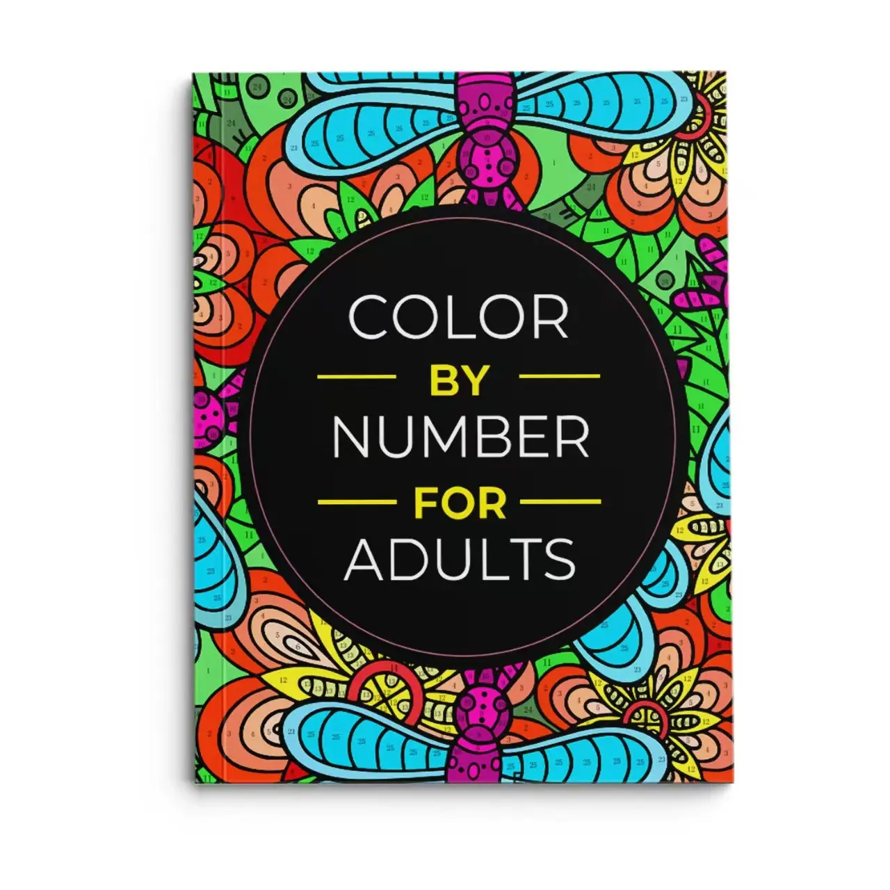 Color by Number for Adults, Adult Coloring Book, Cross-Border in Stock, Relaxing Art Activity, Perfect Gift for Creative Minds