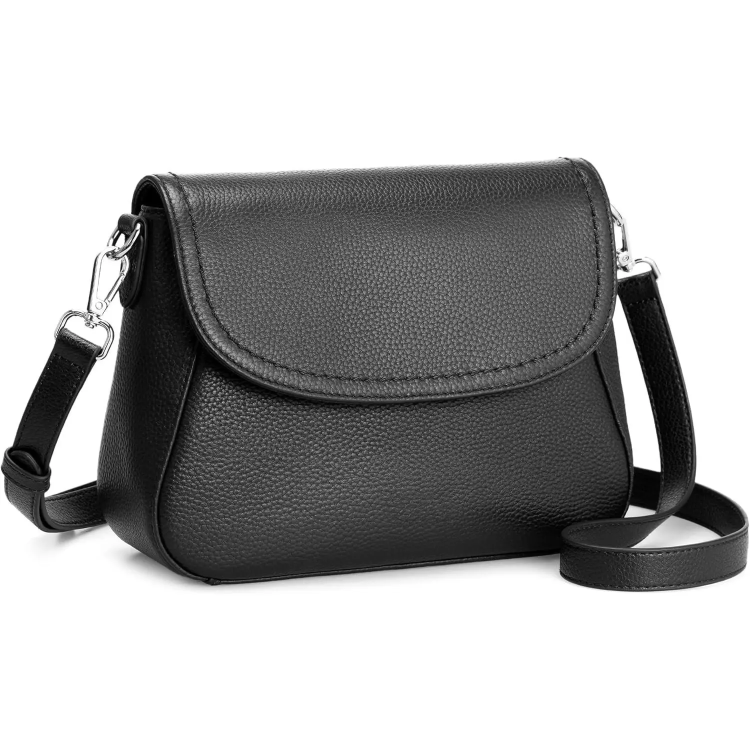 Saddle Crossbody Bags for Women with RFID Blocking, Small Flap   Purse Hangbags
