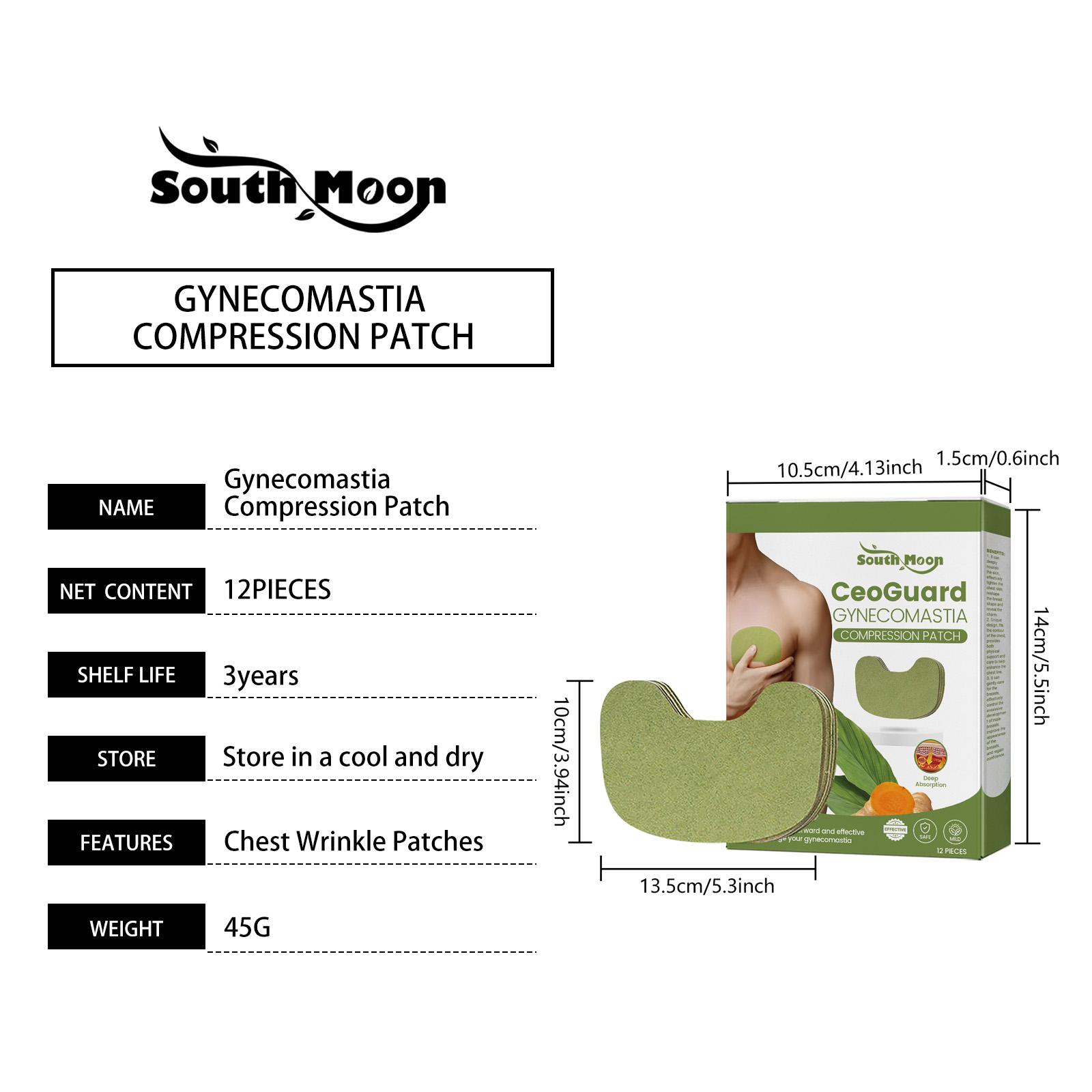 South Moon Men's Breast Care Adhesive Firming Skin To Lift Contour Men's Chest Care Shaping Adhesive