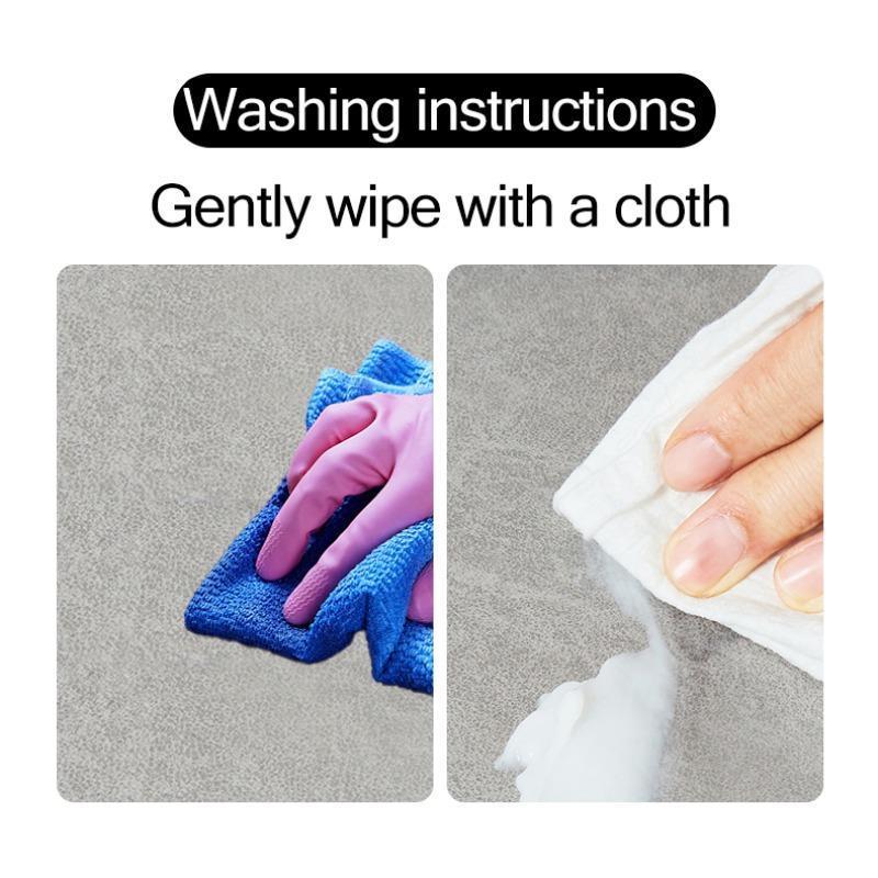 1 piece of comfortable flannel sponge floor mat with letter pattern, thick sponge mat, suitable for comfortable standing, perfect for decorating living rooms, bedrooms, laundry rooms, and offices, Bathroom Decorative Mat, Bathroom Rug, Bathroom Mats