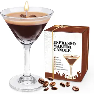 Espresso Martini Candle Gifts for Women Men, Coffee Scented Unique Gift for Espresso Lovers, Soy Wax Candles for Coffee Bar, Home Decor for Mother, Birthday, Christmas