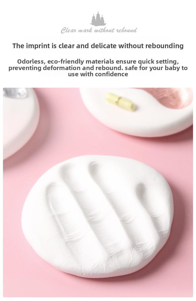 Capture Tiny Miracles! Baby Handprint Footprint Memorial Frame