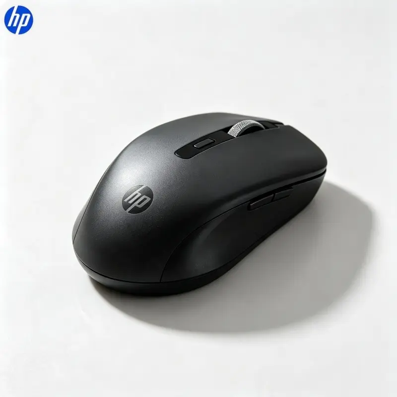 Hp S1000 Plus Wireless Mouse, Bluetooth-compatible, 2.4GHz, Adjustable Dpi, Ergonomic Design, Compatible with PC, Laptop, MAC, Windows