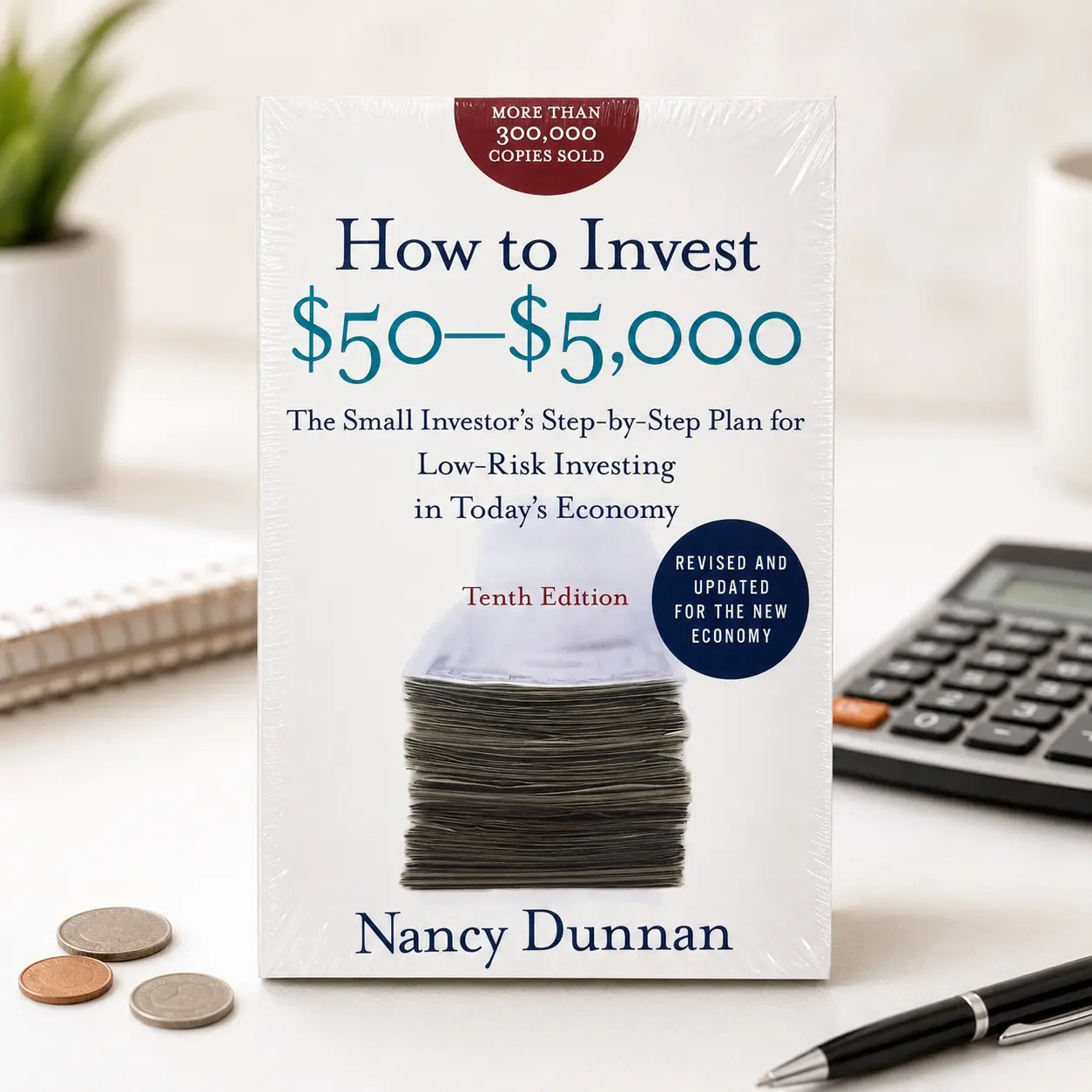 How to Invest $50-$5,000 – Beginner's Low-Risk Growing Investment Guide Book for New Investors, Step-by-Step Plan, Finance Gift