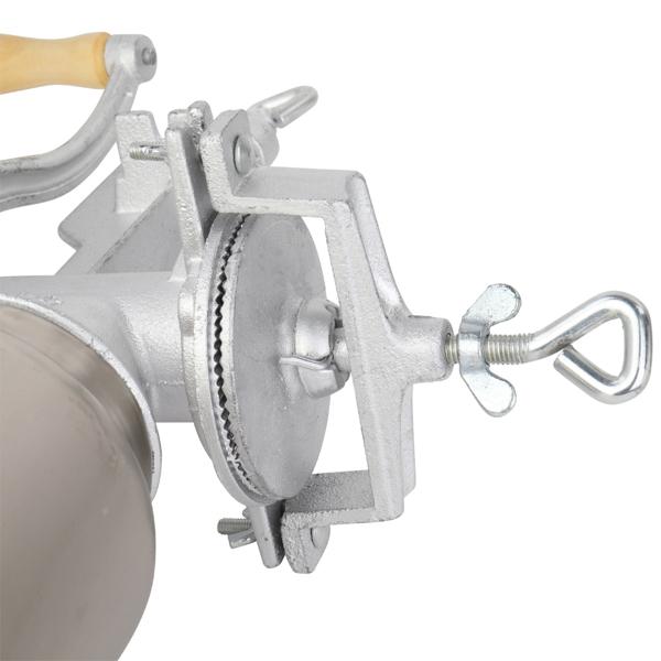 500 #   Home Use Hand Cranking Operation Grain Grinder Silver