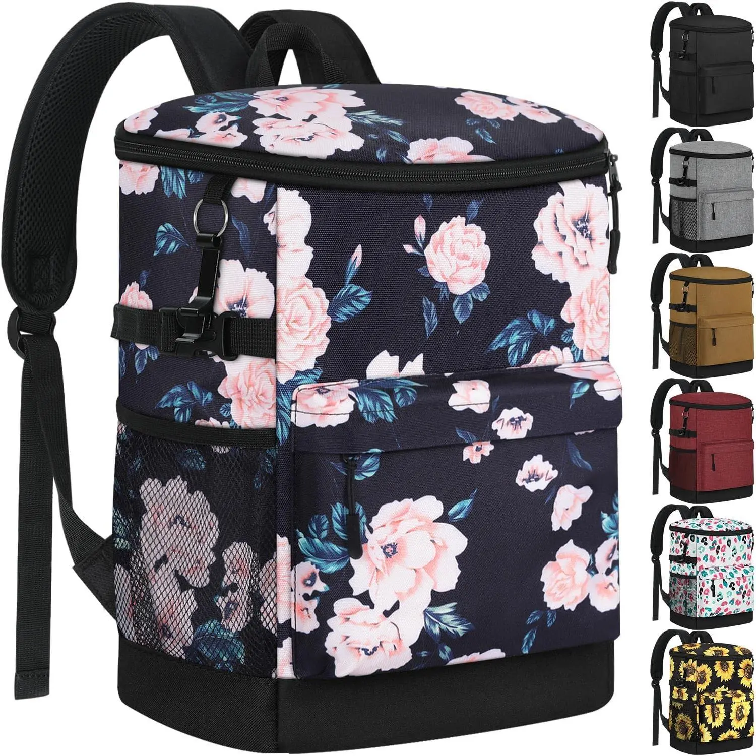 Cooler Backpack Insulated Waterproof 30 Cans, Ice Chest Backpack Cooler for Men Women Leak Proof Soft Side Camping Beach Hiking Fishing Lunch Picnic Kayaking Cooler Bag