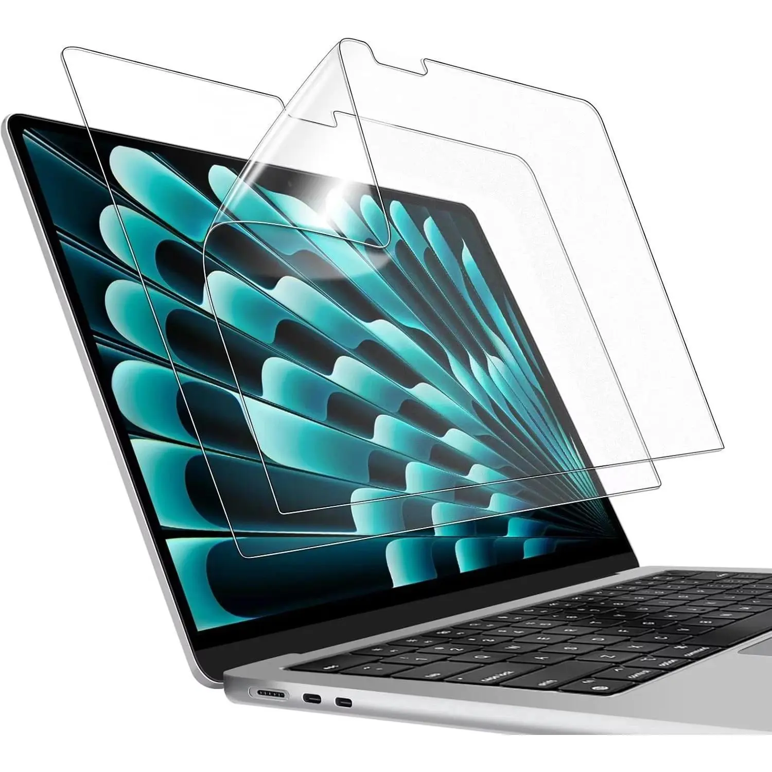 2PCS Anti-blue Light Screen Protector For Macbook Air 13 Pro 14 16 M1 M2 M3 M4 2021 2023 2025 A2681 A3186 A2141 Matte Matte Film