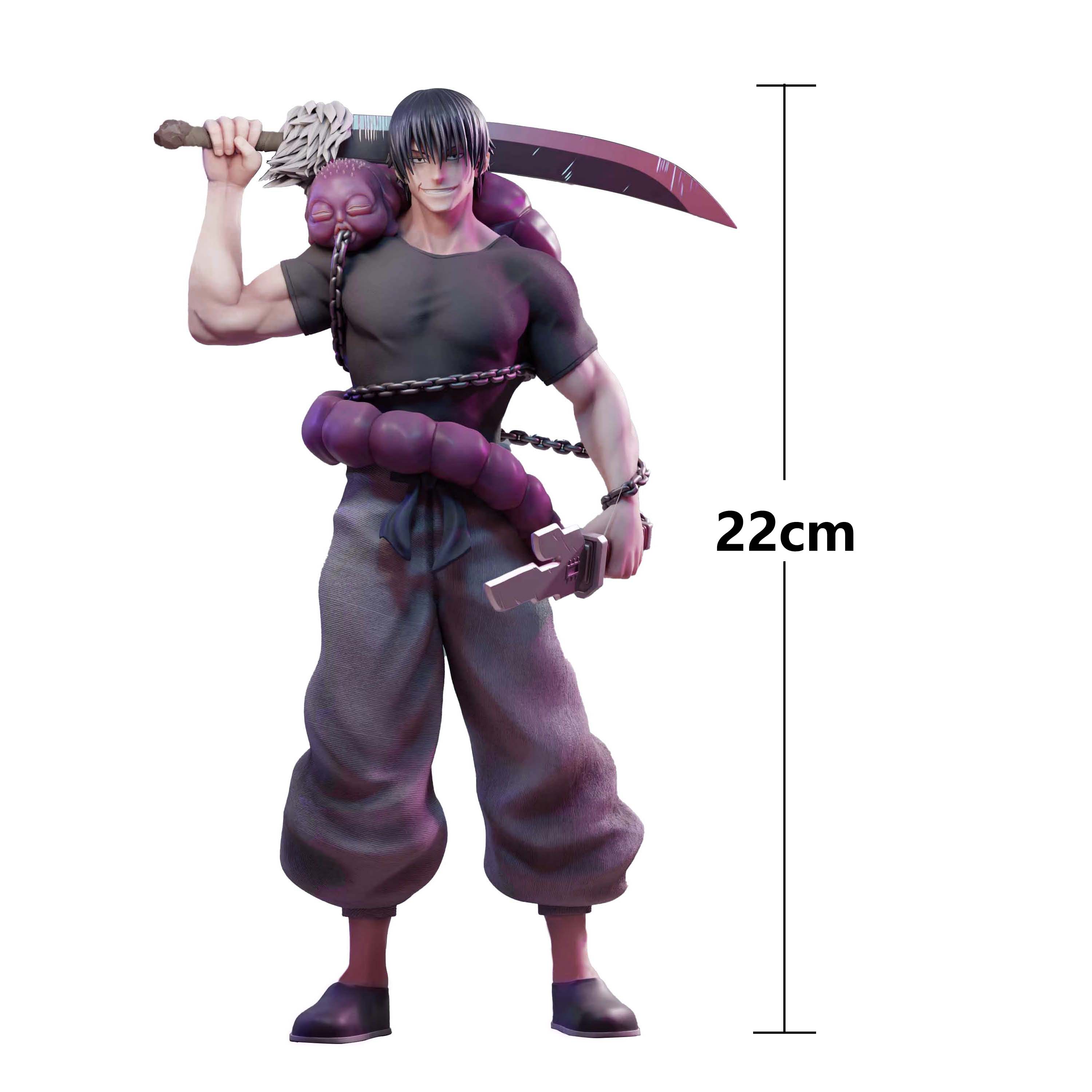 JJK Anime Figure Fushiguro Toji figurine andsome smiling combat standing Action figure Toy Collectible for boys girls Anime gift
