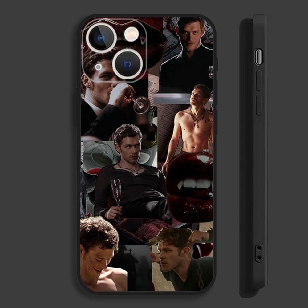 Klaus Mikaelson The V-Vampire D-Diaries Phone Case For iPhone 17,16,15,14,13,12,11,Pro,Max,Plus,X,XS,Soft Black