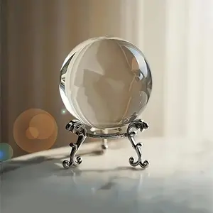 Crystal Ball Photo Prop, Create Stunning Halo & Light Effects, Elegant Home Decor, Unique Gift for Creators, Perfect for Graduation Photoshoots