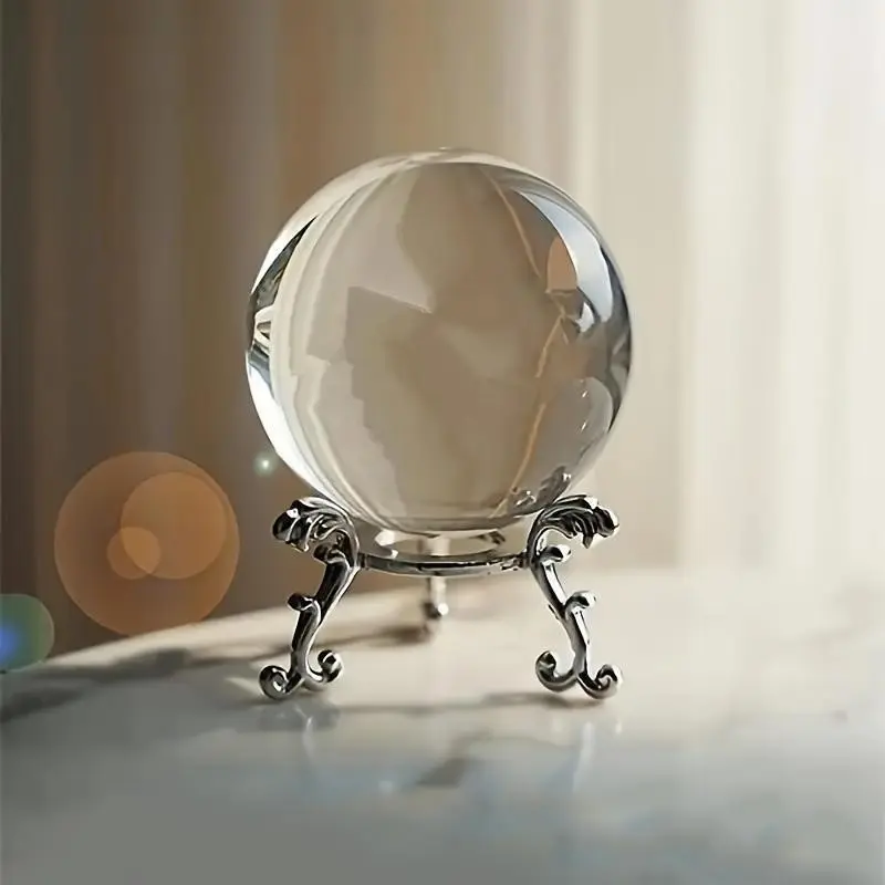 Crystal Ball Photo Prop, Create Stunning Halo & Light Effects, Elegant Home Decor, Crystal Ornaments, Unique Gift for Creators, Perfect for Graduation Photoshoots