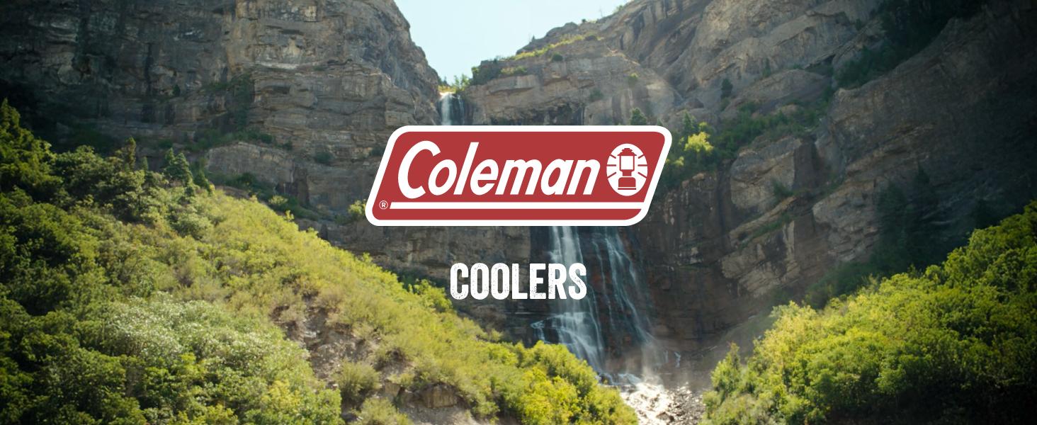 Coleman Classic Series Insulated Portable Rolling Cooler with Wheels, Leak-Resistant Outdoor Hard Cooler Keeps Ice up to 5 Days, 100-Quart