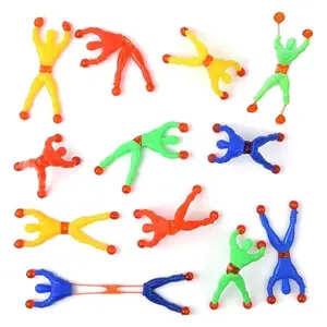 Sticky person, wall climber, rolling person, wall climber, toy, window climber, party gift, Fidget toy, color random