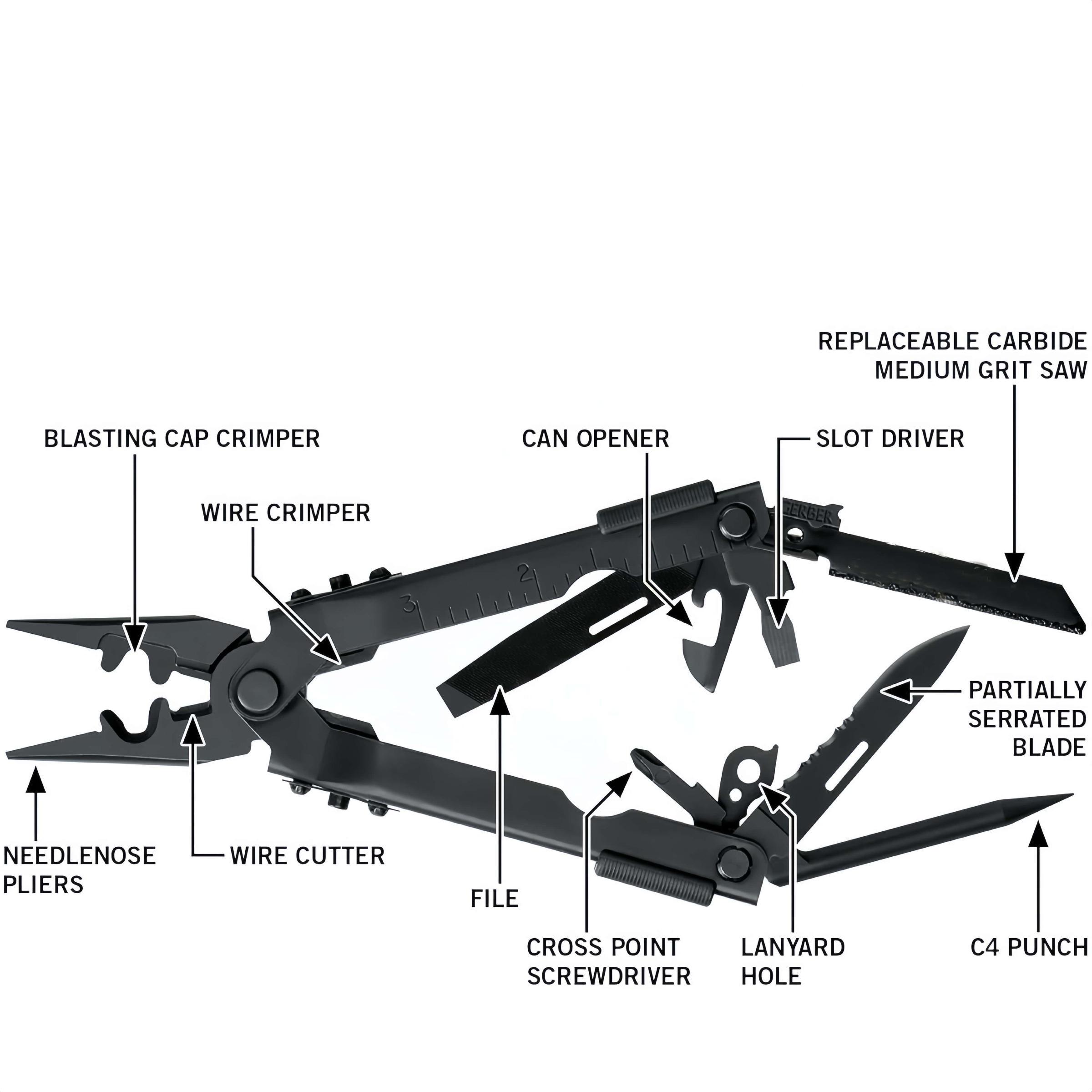 13 in 1 EDC Multitool – Portable Folding Pocket Tool with Pliers Cutter for Outdoor Use Multifunctional new arrival