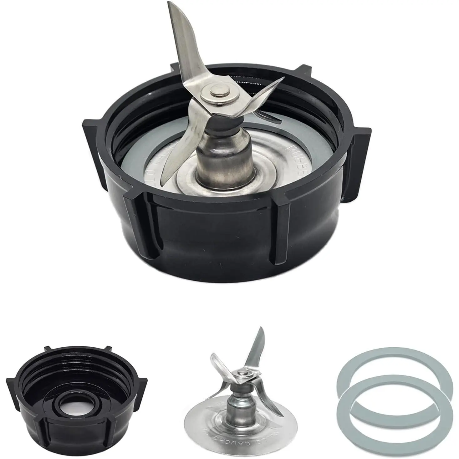 for  Blender   Blender Ice  with Jar Base Cap and Two Rubber O Ring Seal Gasket Accessory  Kit