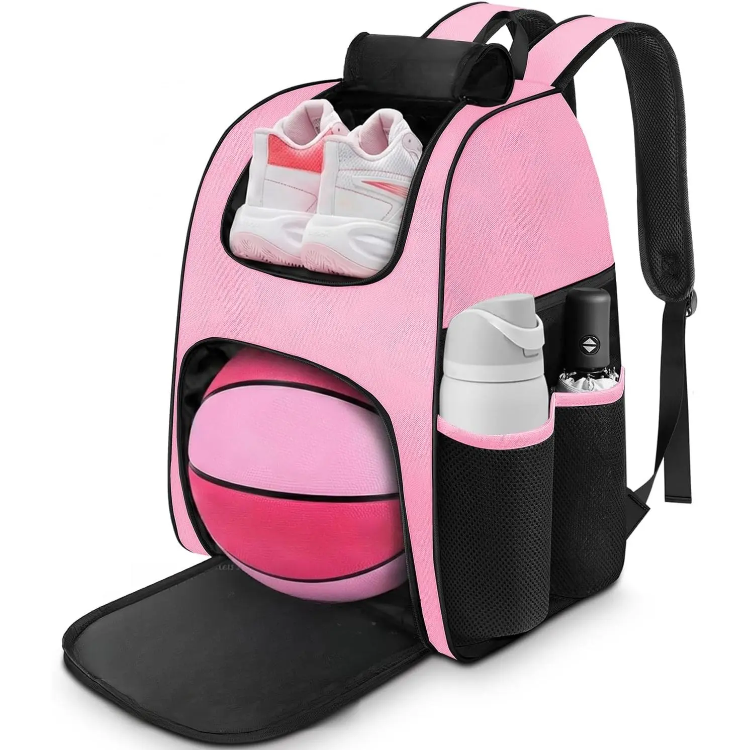 Basketball bag, durable football bag, large basketball backpack, suitable for training equipment, waterproof sports ball backpack, suitable for volleyball and football, available in a variety of colors