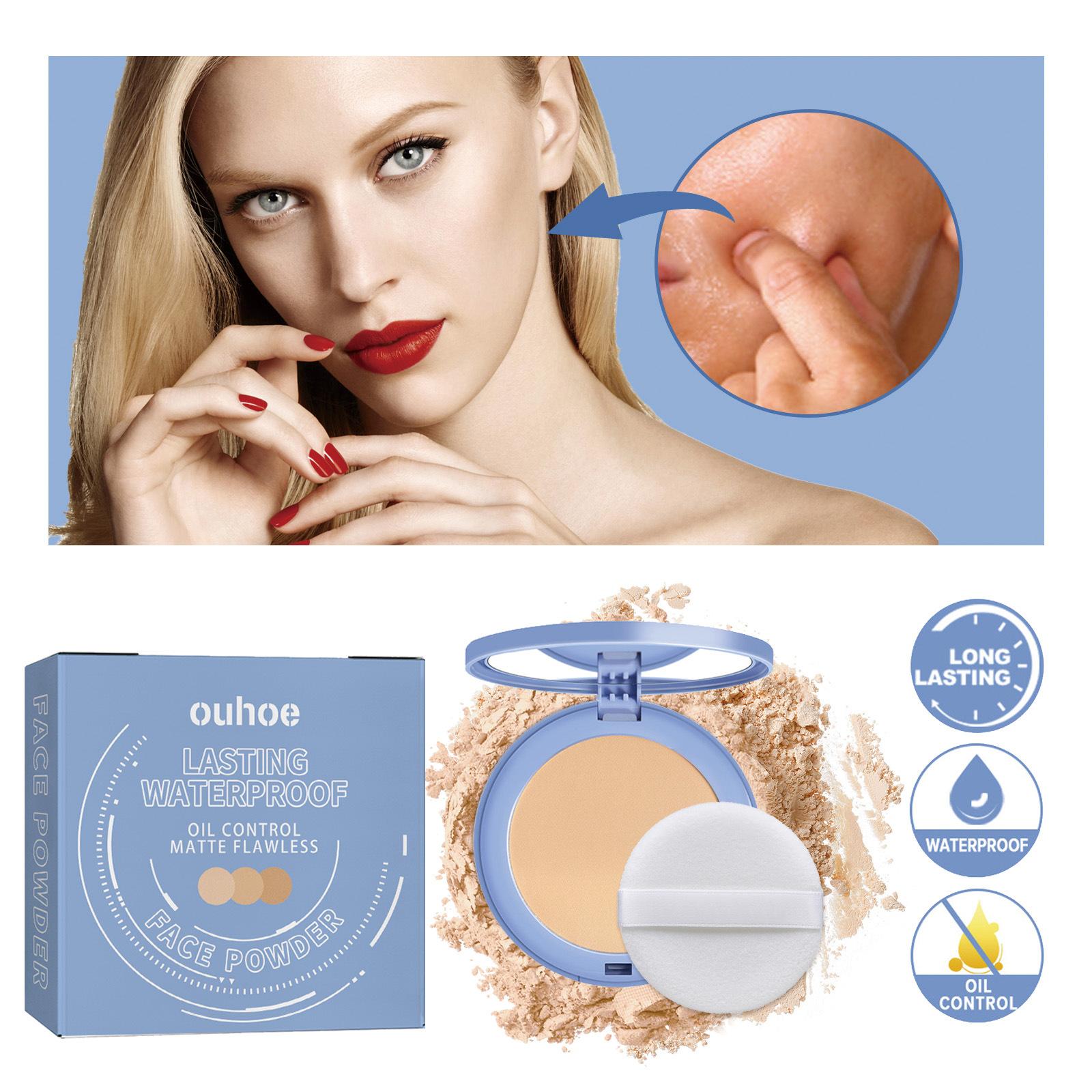 MDY Long Lasting Powder Palette, Waterproof • Oil Control • Smooth Finish 1/3 Counts Natural Lightweight Breathable Makeup Setting Powder, Single Item Pack, Beauty Supplies Cosmetic MDY Long Lasting Powder Palette, Waterproof • Oil Control • Smooth Finish 1/3 Counts Natural Lightweight Breathable Makeup Setting Powder, Single Item Pack, Beauty Supplies Cosmetic