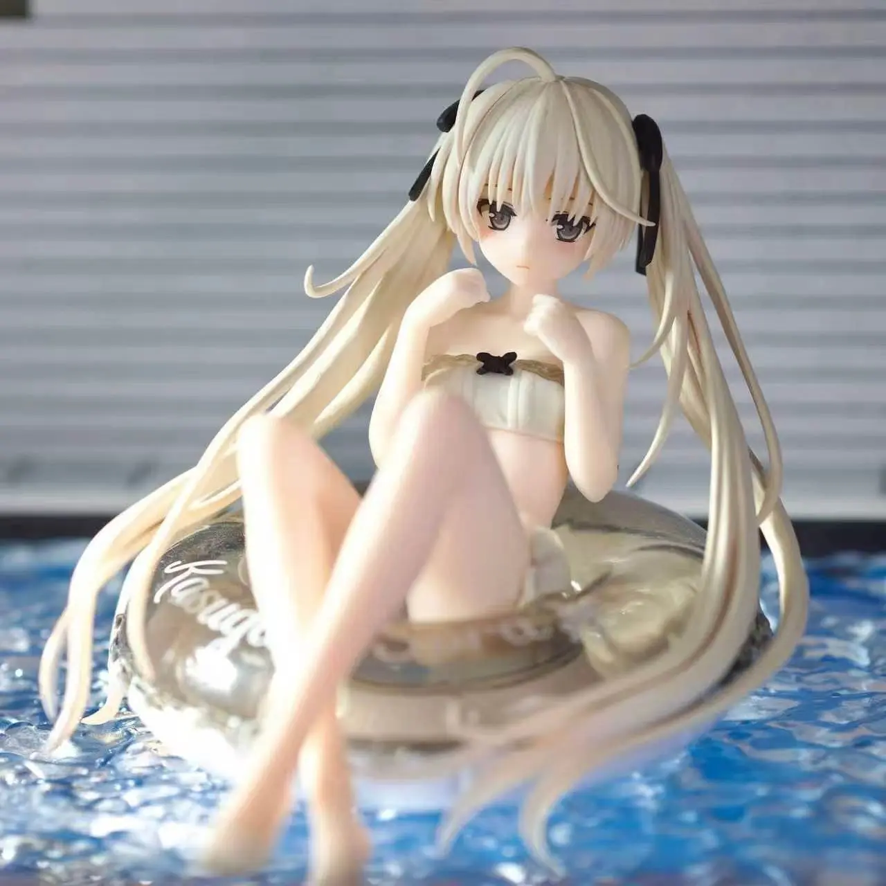 Anime Girl Figure Model, Spring Day Nozomi Swimsuit Handmade Collectible Figurine, Cute Anime Character Statue Decoration Piece, Cute Collectible Figurines