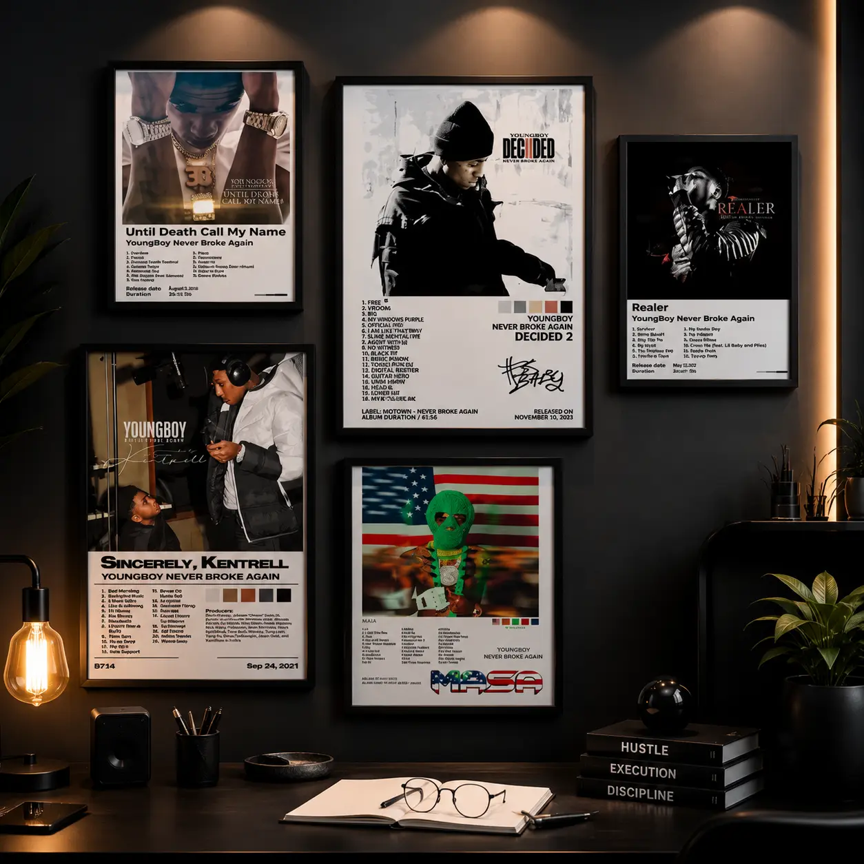 Pop Singer  Album Poster Decorative Wall Art Stickers Mural Photo Print for Home Living Room Hallway Decor album themed poster music themed poster artist poster art home decor wall art modern poster