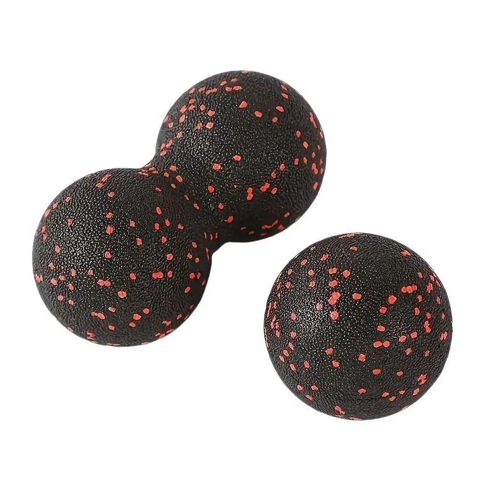 Yoga Studio Epp Massage Ball, Peanut Shape Fascia Roller for Fitness Training, Muscle Relaxation for Back and Feet, Sports and Exercise