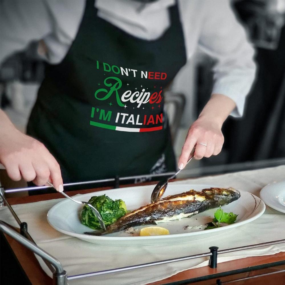 Fun Apron, Adjustable Shoulder Strap Cooking Apron for Male And Female Chefs, Kitchen Apron with Practical Pockets, Used for Barbecue Kitchen Cooking, One Size Fits All, Dad Gift, Mom Gift, Father'S Day, Mother'S Day, Thanksgiving Gift, Creative Gift