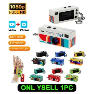 Mini Thumb Camera 1080P HD, Keychain Camera with Flash, Portable Video Recorder, Compact Design, Ideal for Travel & Daily Use