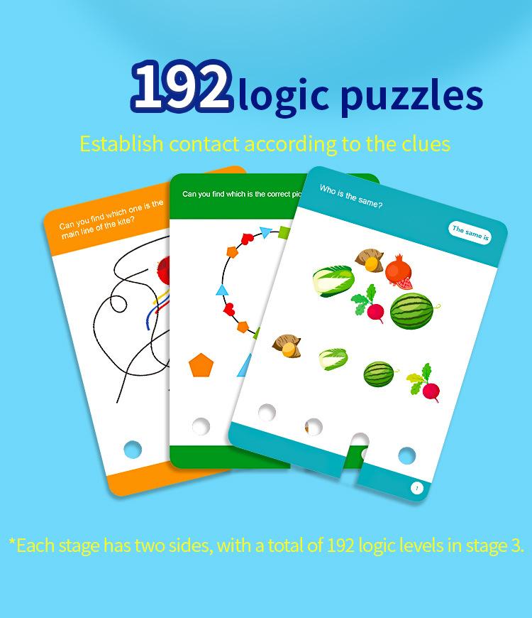 The Logic Key English Children's Educational Toy is a wonderful gift for kids.