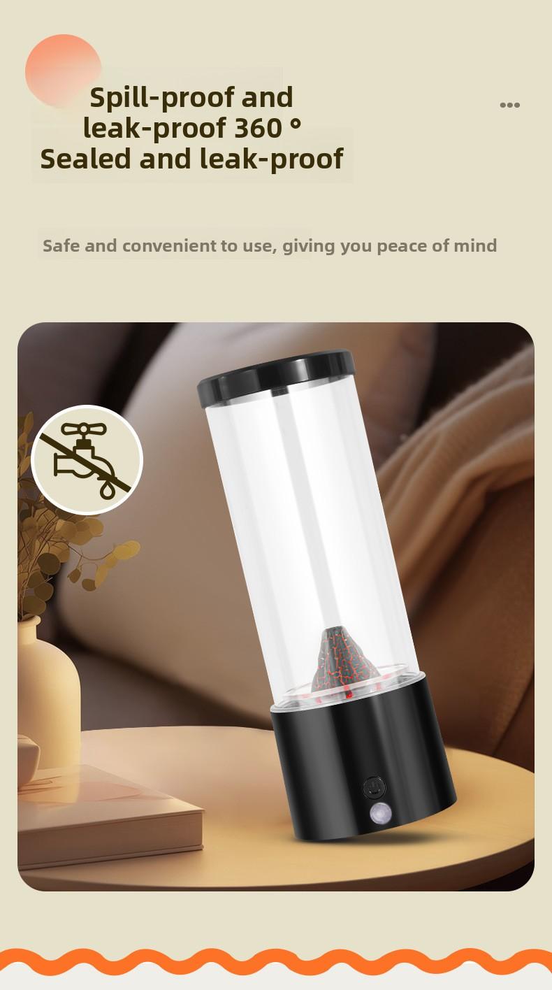 Aquarium Light Jellyfish Small Fish Volcano 3 Options RGB LED Remote Control Fish Tank Decorator Night Light Aquarium Decoration Pet Gift