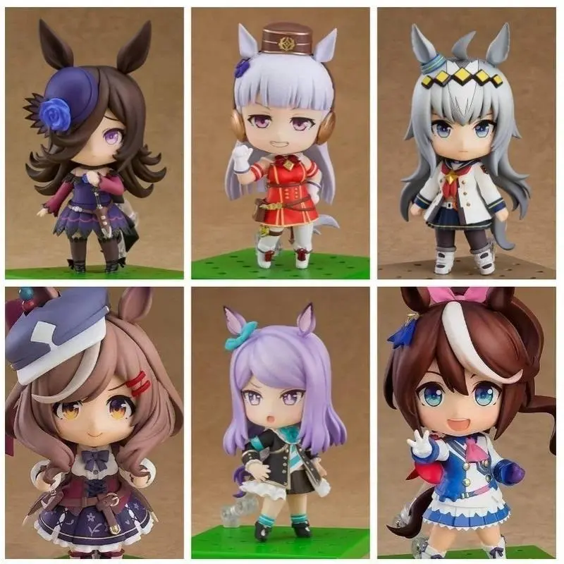 10CM Q Version Anime Uma Musume Pretty Derby Nendoroid Ko Articulated Action Figure Desktop Decoration Ornament Model Toys Gift