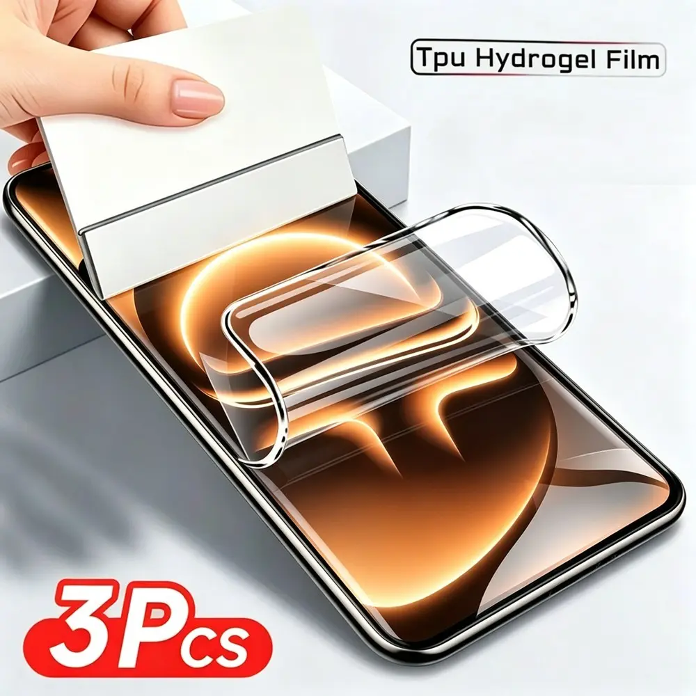 3Pcs HD Full Coverage Hydrogel Film For Infinix Note 60 60 Pro 60 Ultra, Soft Transparent Protective Screen Protector Film For Infinix Note 50 50s 50 Pro 50 Pro Plus Note 40 Note 40 Pro Note 40 Pro Plus Touch Sensitive Not Glass
