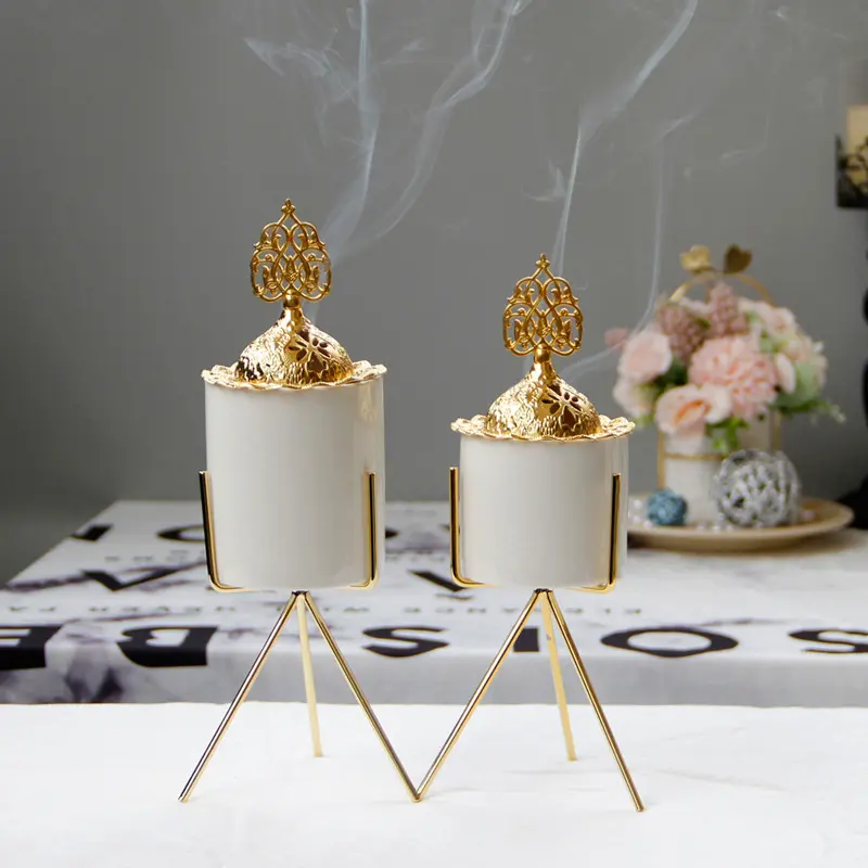 Luxury Incense Burner, Modern Design for Home Decor & Relaxation, Perfect Gift for Meditation Enthusiasts, Christmas & Halloween Decoration