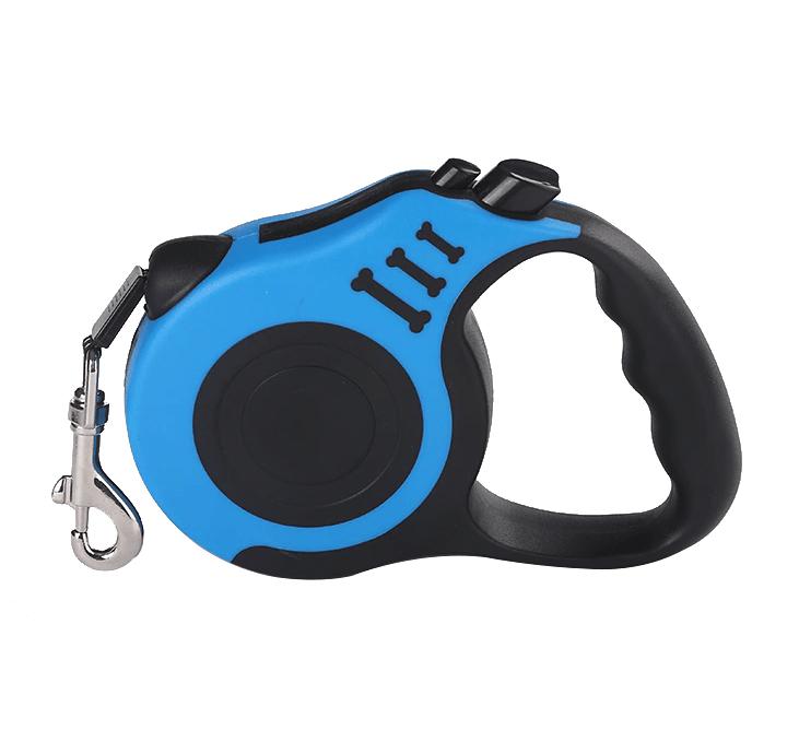16.5FT Pet-Friendly Retractable Dog Leash & Adjustable Collar - Perfect for Safe Walking in the United States