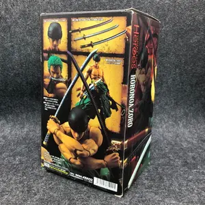 Anime One Piece 18cm BJD Roronoa Zoro Joints Moveable PVC Action Figure Collection Model Toys
