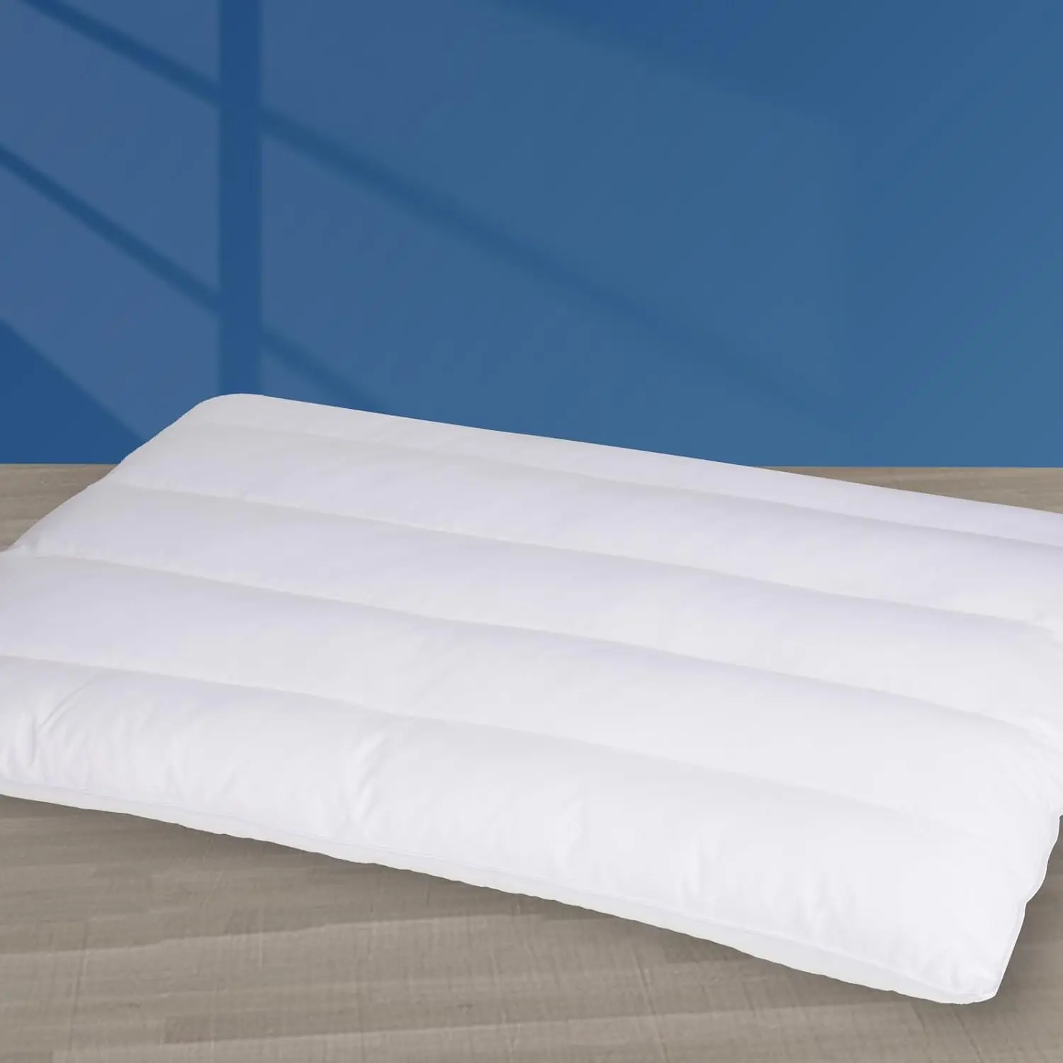 Ultra Flat Small Pillow for Sleeping, 18x13in Small Pillow for Travel 7D High Support 2.5 inch Height Ultra Thin Mini Pillows -