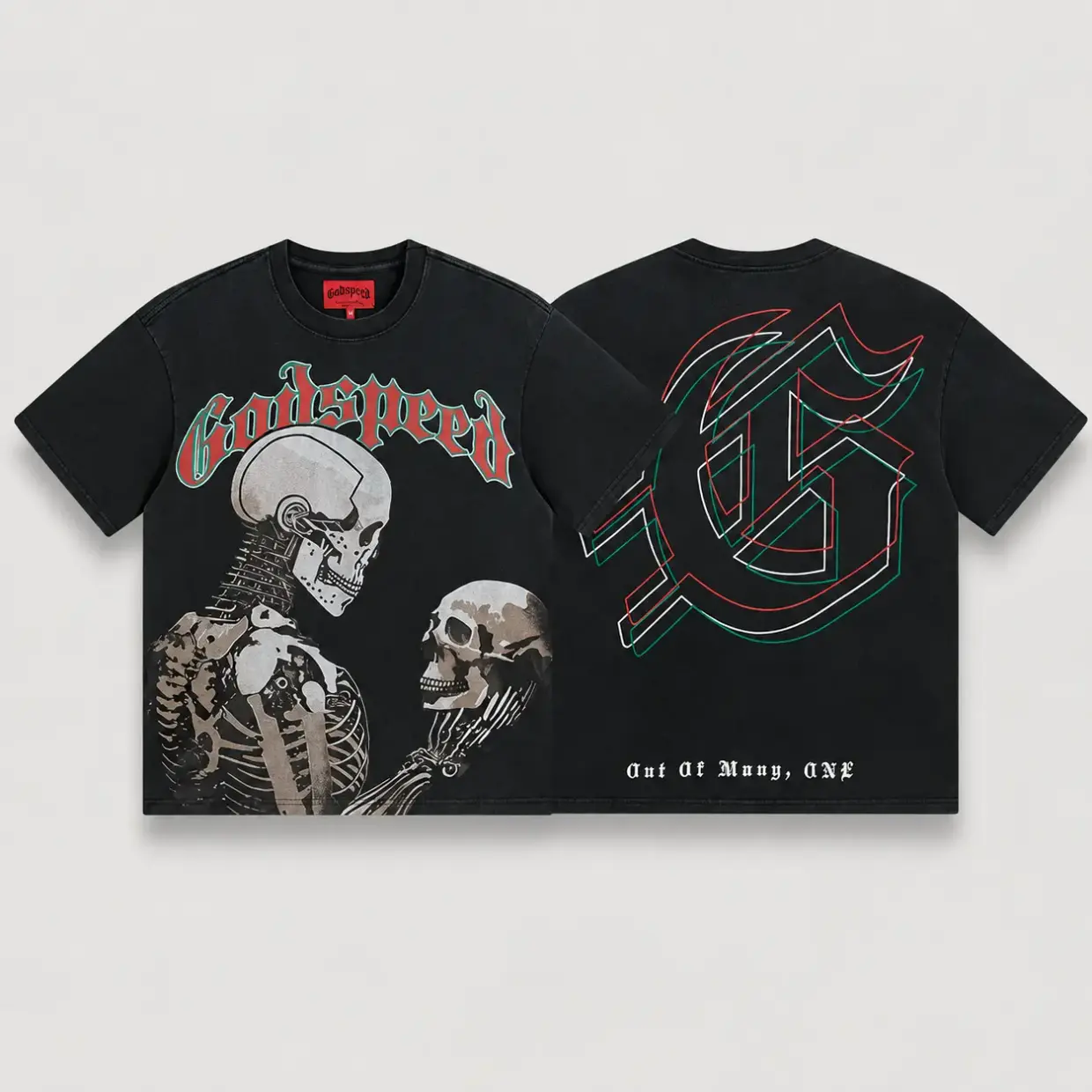 Y2K Vintage Washed Graphic T-Shirt, Oversized Soft Cotton Short Sleeve Crewneck Tee with Skull Robot Astronaut Car Print for Men Women, Casual Streetwear Birthday Gift Top