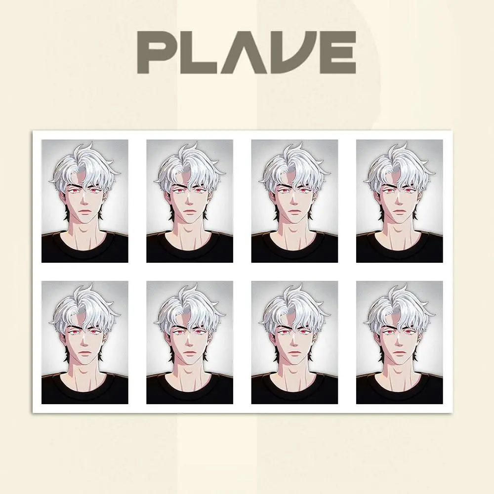 Korean Virtual Boy Group  1 Inch ID Photo Card YEJUN BAMBY EUNHO HAMIN Asterum Identification Photo DIY Decor Gift
