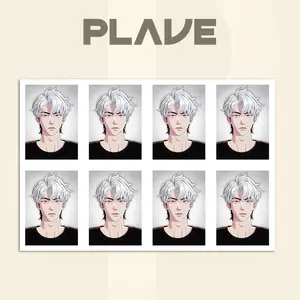 Korean Virtual Boy Group  1 Inch ID Photo Card YEJUN BAMBY EUNHO HAMIN Asterum Identification Photo DIY Decor Gift
