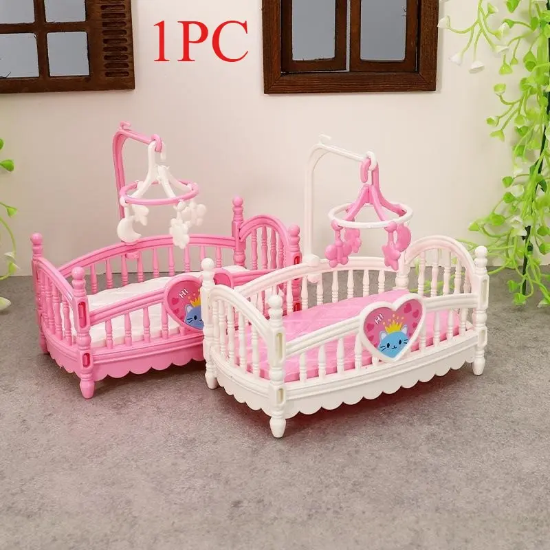 1pc Miniature Bed Mini Simulation Model Bedroom Furniture Ornaments Accessories Micro Landscap Art Decoration Creative Crafts Decor Photography Props Gifts