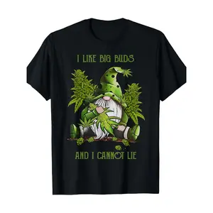180gFun T-Shirt for Men & Women - Comfortable Cotton Short Sleeve Shirt with Weed-Themed, Regular Fit Casual Top Suitable for All Body Types, Year-Round Wear & Care