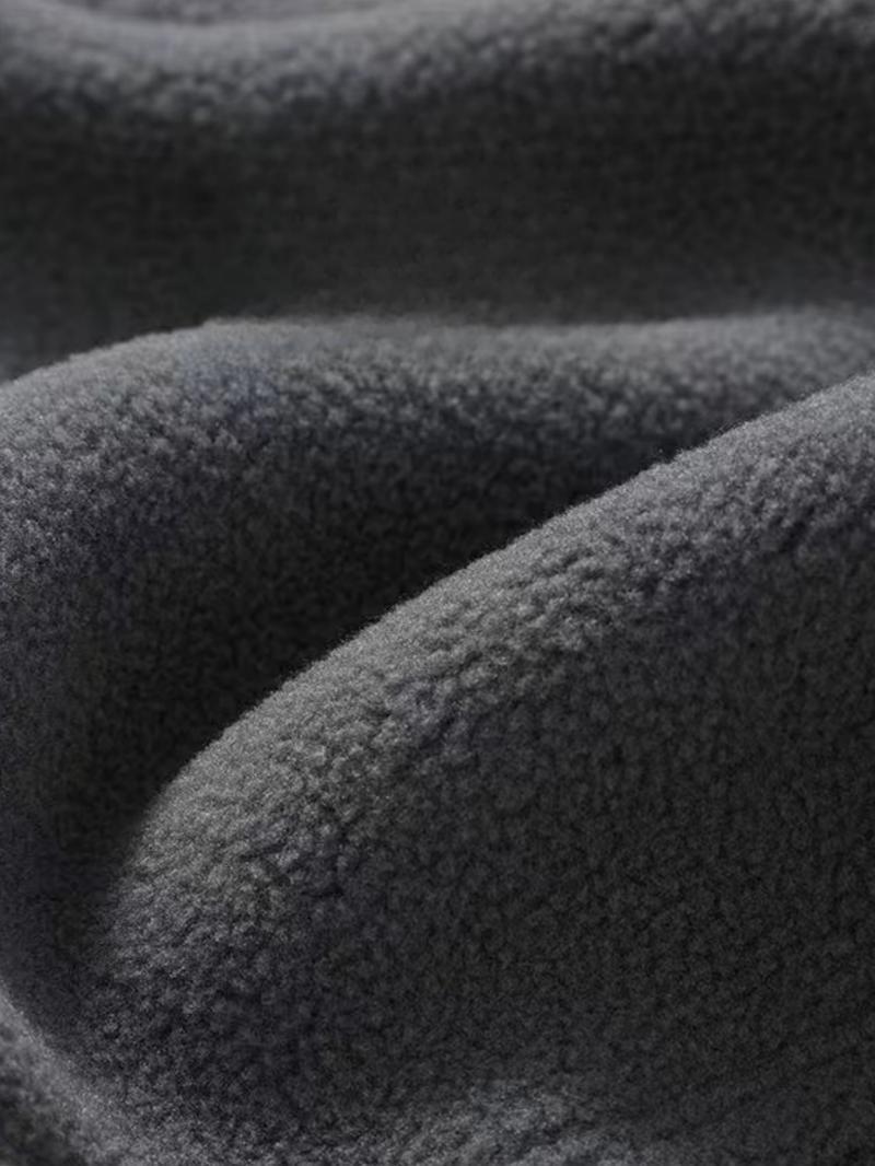 Unisex Solid Color Drawstring Design Hooded Hat Casual Windproof Warm Hat for Fall & Winter Fashion Accessories for Men & Women Machine Washable