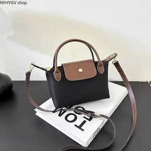 Mini Crossbody Shoulder Bags Waterproof Nylon Dumpling Style Handbags, Compact Lightweight Dual Purpose Crossbody And Shoulder Accessories, Casual Daily Carry Purse Suitable For City Commutes And Daily Shopping Outings