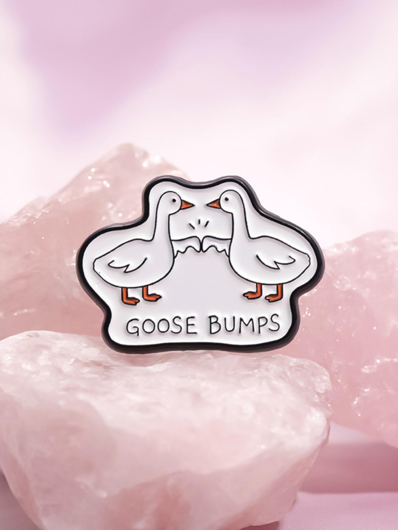 Cute Goose Design Brooch, Fashion Brooch for Women & Men As Anniversary Gift, Enamel Pin Suitable for Backpacks, Jeans, Scarves, Hats Decoration, Hat Clip, Fashion Accessory