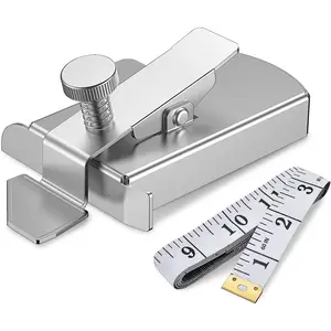 Upgraded Magnetic Seam Guide for Sewing Machine Adjustable Magnetic Sewing Guide with Clip Multifunctional Hem Guide Universal Sewing Machine Attachments Sewing Supplies Accessories