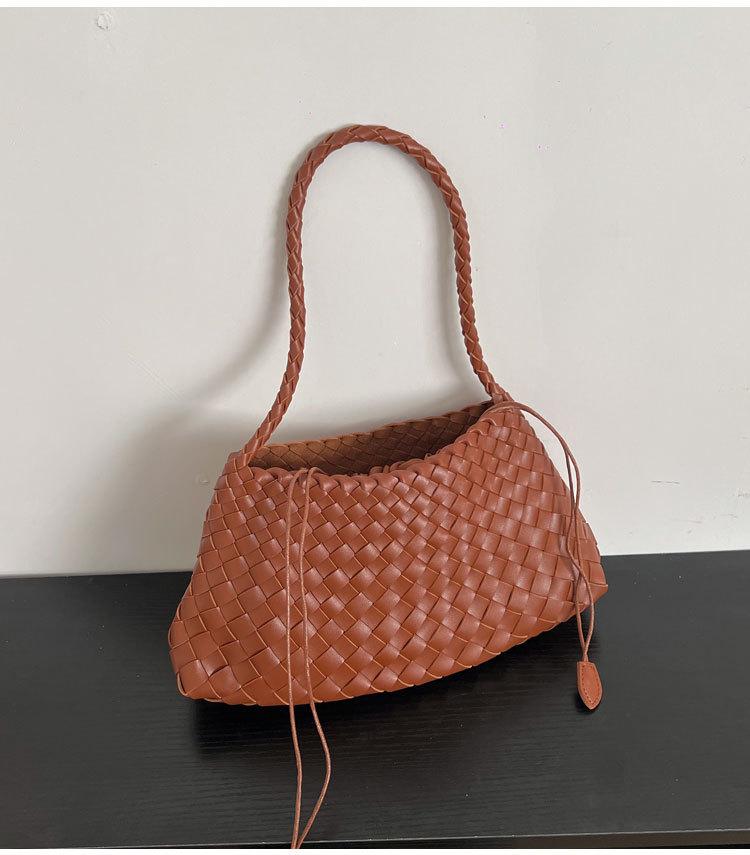 MLS6253 Hand-woven Underarm Bags for Women 2025 New Retro Portable Shoulder Bags Big and Small Bags